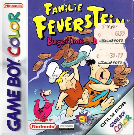 The Flintstones - Burgertime in Bedrock